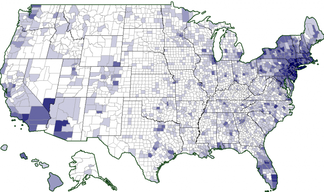 hits by county